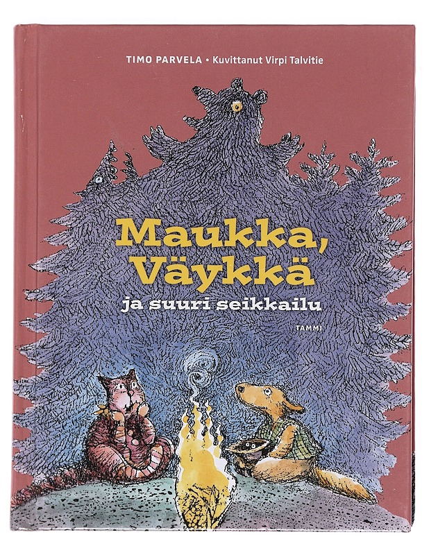 Maukka, Väykkä ja suuri seikkailu - Parvela, Timo - Lastenkirjat - 10105597313 - 0