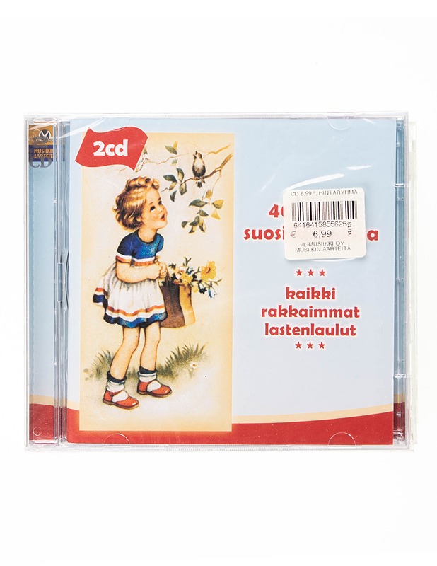 Eri esittäjiä - 40 lasten suosikkilaulua - 2 CD  - CD-levyt - 10105597323 - 0