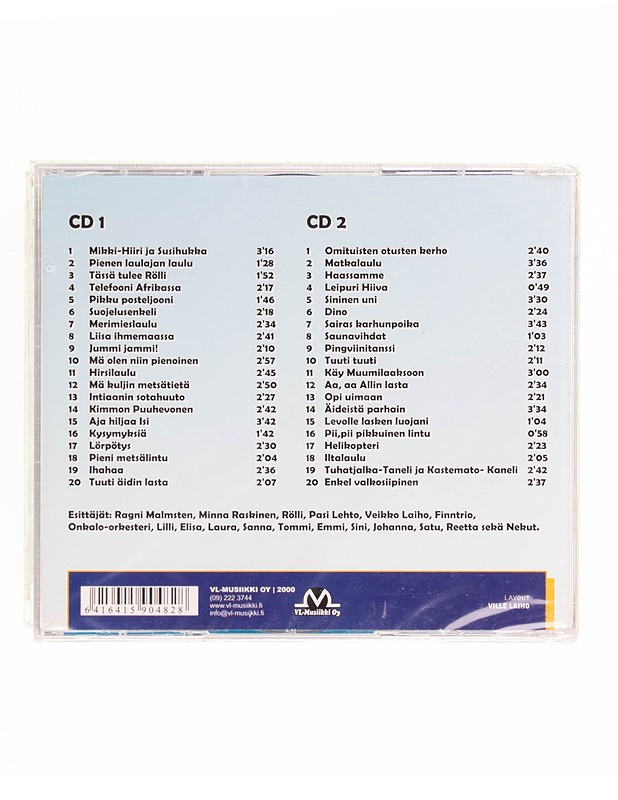 Eri esittäjiä - 40 lasten suosikkilaulua - 2 CD  - CD-levyt - 10105597323 - 1