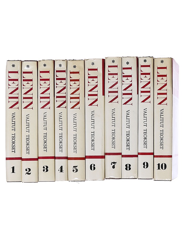 Lenin: Valitut teokset (10 osaa) - Lenin, Vladimir Iljits, - Historiakirjat - 10105597376 - 2