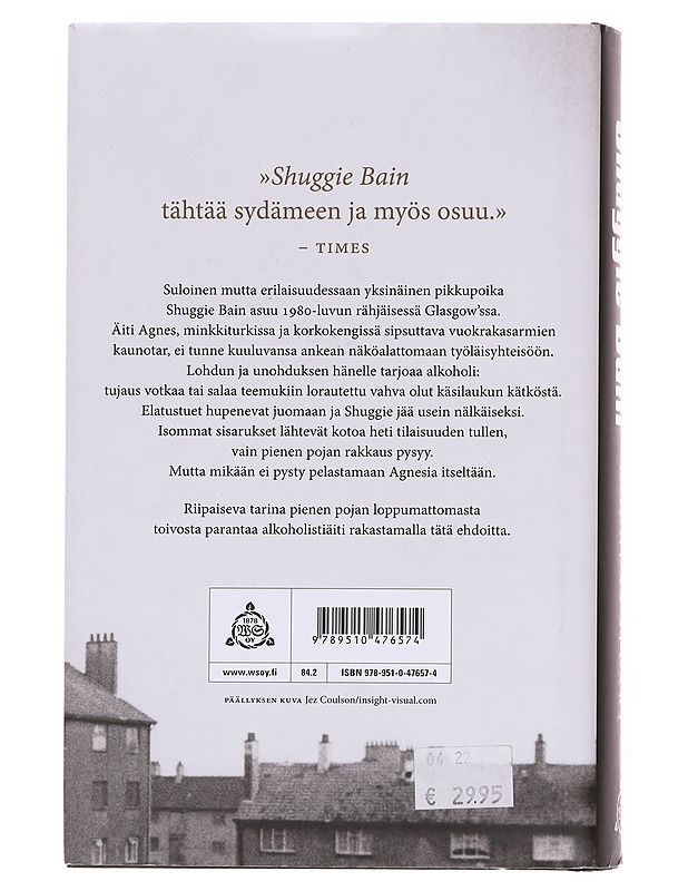 Shuggie Bain - Stuart, Douglas - Romaanit ja novellit - 10105597373 - 1