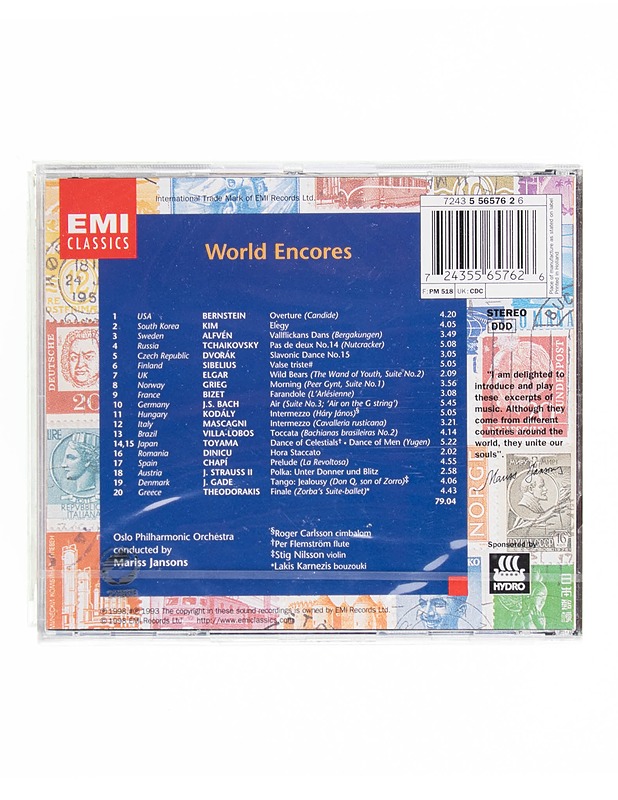Mariss Jansons - World Encores - CD  - CD-levyt - 10105597381 - 1