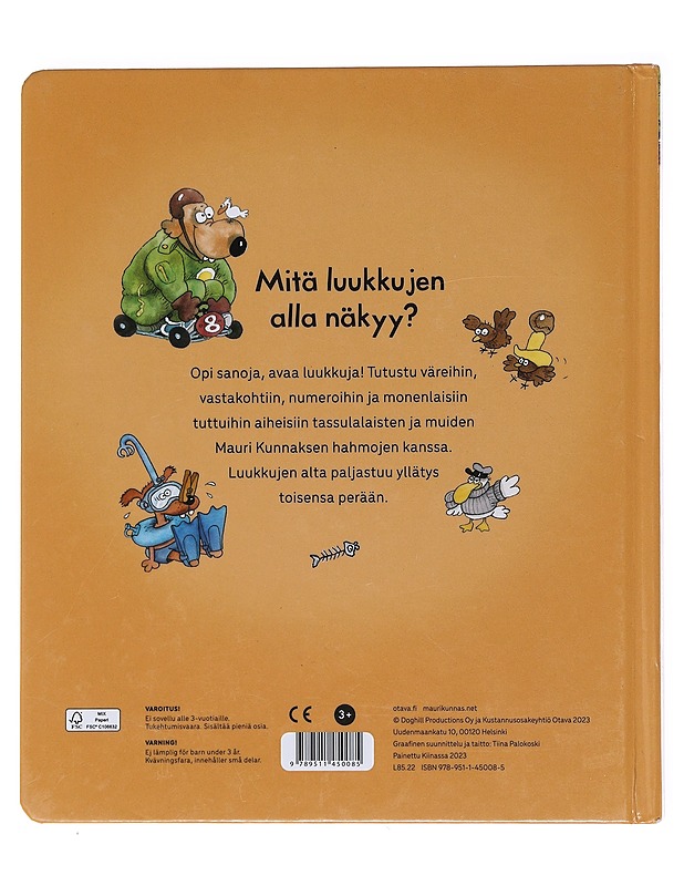 Hurjan hauska luukkukirja - Mauri Kunnas - Lastenkirjat - 10105597391 - 1