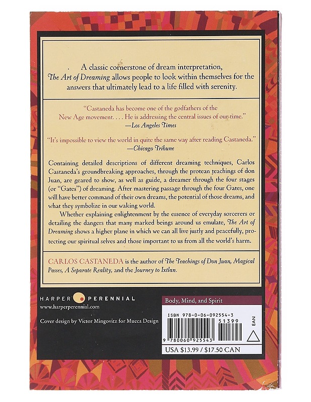 The Art of Dreaming - Castaneda, Carlos  - Tietokirjat ja oppaat - 10105597417 - 1