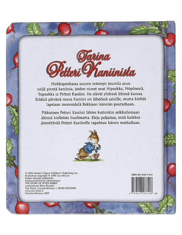 Tarina Petteri Kaniinista - Potter, Beatrix - Lastenkirjat - 10105597433 - 1