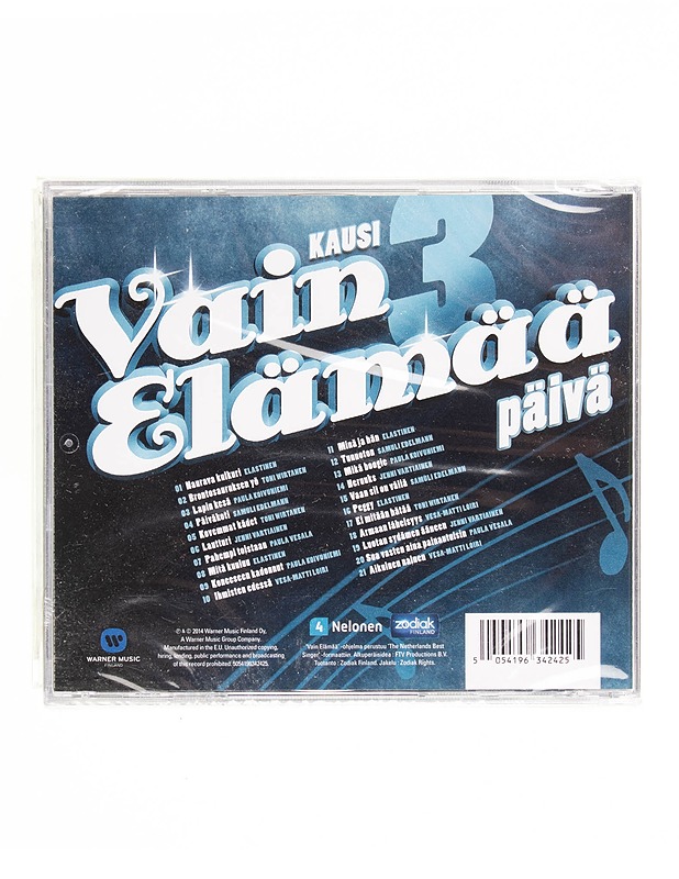 Eri esittäjiä - Vain elämää Kausi 3 päivä - CD  - CD-levyt - 10105597465 - 1