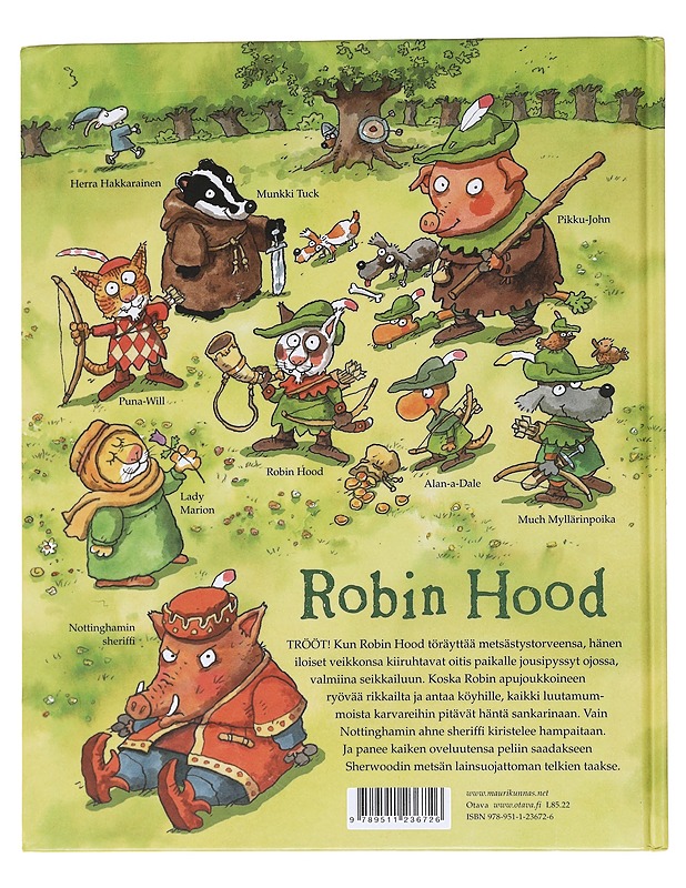 Robin Hood - Kunnas, Mauri - Lastenkirjat - 10105597470 - 1