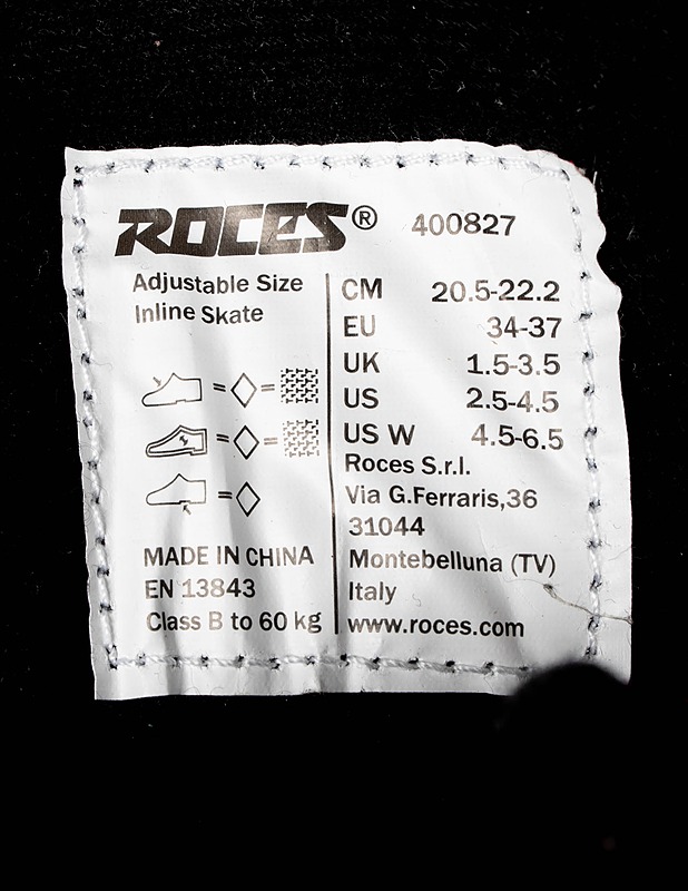 ROCES Inline Skates -rullaluistimet, 34-37 - Kuntoilu - 10105597483 - 3