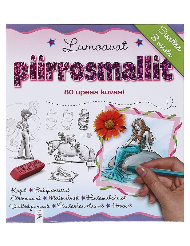 Lumoavat piirrosmallit : 80 upeaa kuvaa - Ashforth, Kate - Taide- ja kulttuurikirjat - 10105597485 - 0
