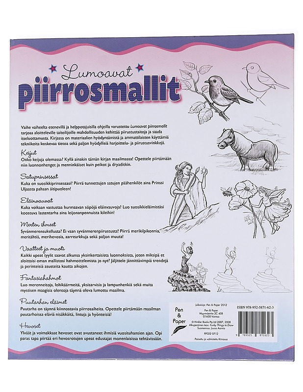 Lumoavat piirrosmallit : 80 upeaa kuvaa - Ashforth, Kate - Taide- ja kulttuurikirjat - 10105597485 - 1