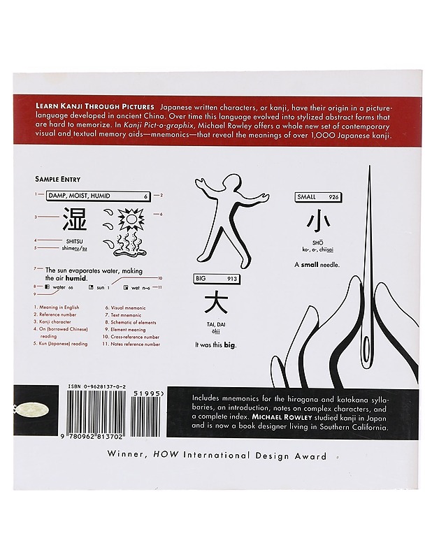 Kanji pict-o-graphix : over 1,000 Japanese kanji and kana mnemonics - Michael Rowley - Romaanit ja novellit - 10105597487 - 1