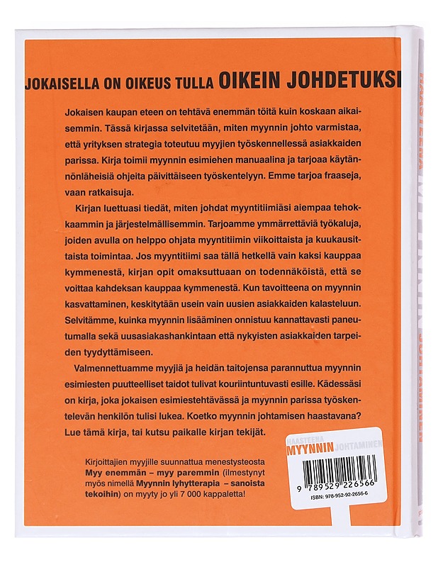 Haasteena myynnin johtaminen - Rubanovitsch, Mika D. - Tietokirjat ja oppaat - 10105597492 - 1