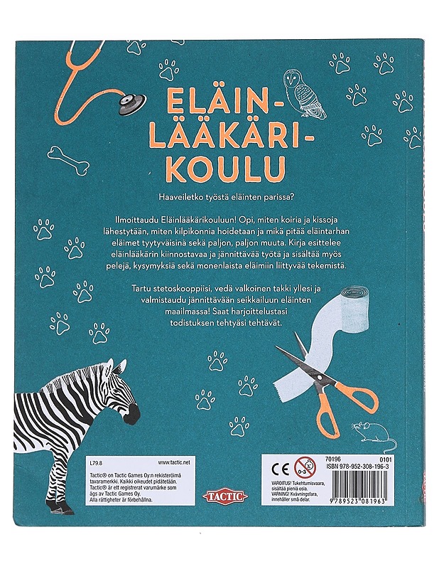 Eläinlääkärikoulu - Martin, Steve - Lastenkirjat - 10105597491 - 1