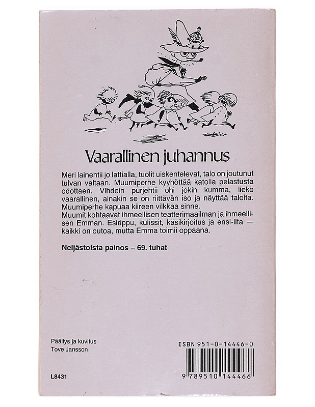 Vaarallinen juhannus - Jansson, Tove - Lastenkirjat - 10105597502 - 1