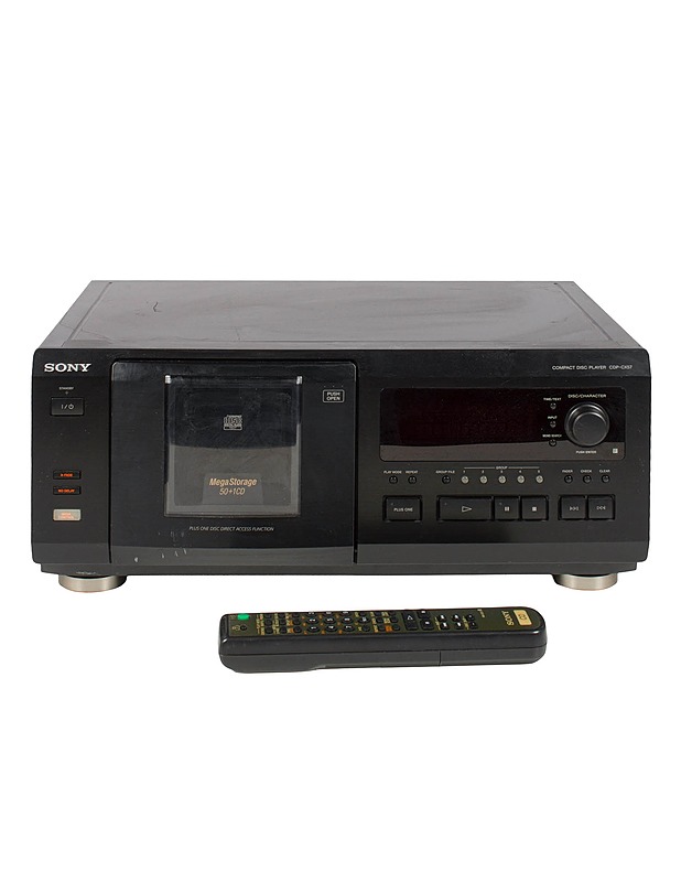 SONY cd-soitin 50+1 levylle - Audio - 10105597515 - 1
