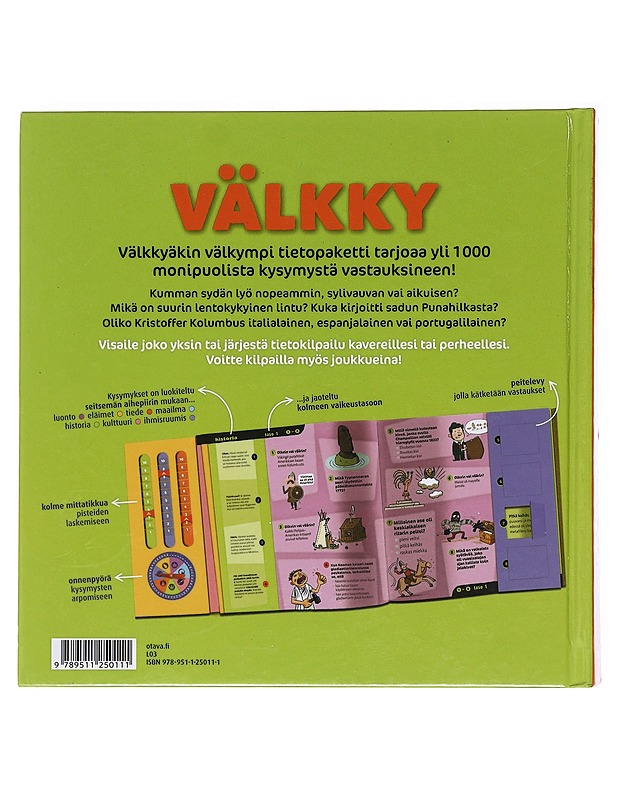 Välkky / koululaisen tietovisa - Harinck, Lyse - Lastenkirjat - 10105597518 - 1