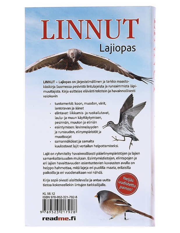 Linnut - Lajiopas - Pertti Koskimies - Lemmikki- ja luontokirjat - 10105597521 - 1