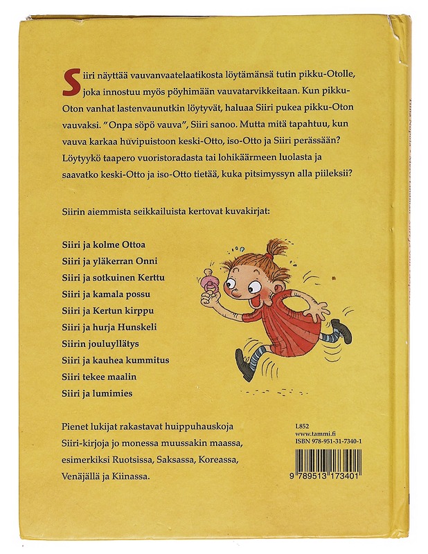 Siiri ja villi taapero - Nopola, Tiina - Lastenkirjat - 10105597539 - 1