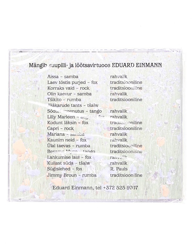 Meelislood : Eduard Einmann - CD - CD-levyt - 10105597543 - 1