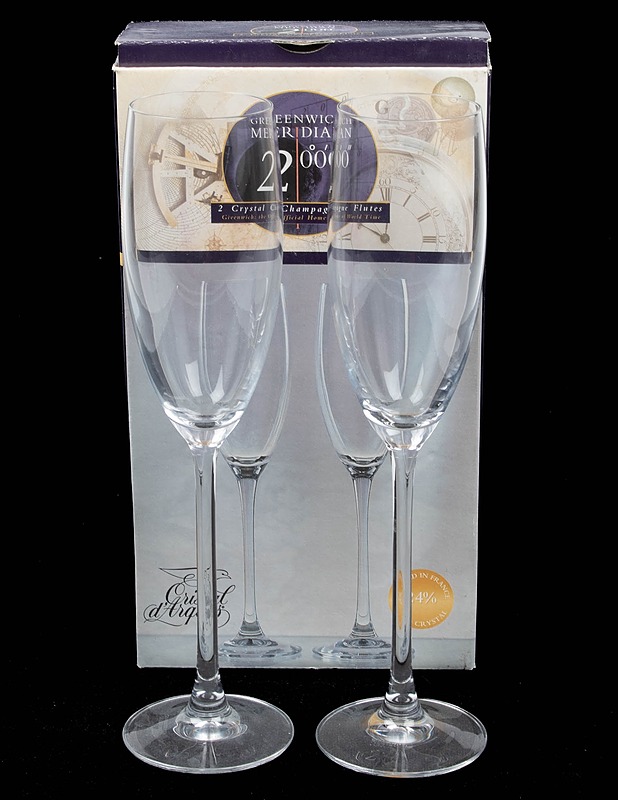 CRISTAL D'ARQUES Greenwich Meridian kuohuviinilasi, 2 kpl - Lasit - 10105597573 - 0