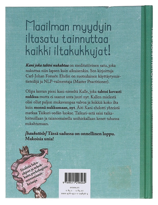 Kani joka tahtoi nukahtaa / nukutussatu kaikille iltakukkujille - Forssén Ehrlin, Carl-Johan - Lastenkirjat - 10105597581 - 1