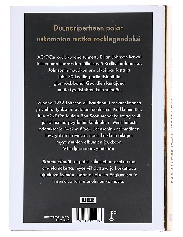 Brianin elämät muistelmat - Johnson, Brian - Elämäkerrat ja muistelmat - 10105597599 - 1