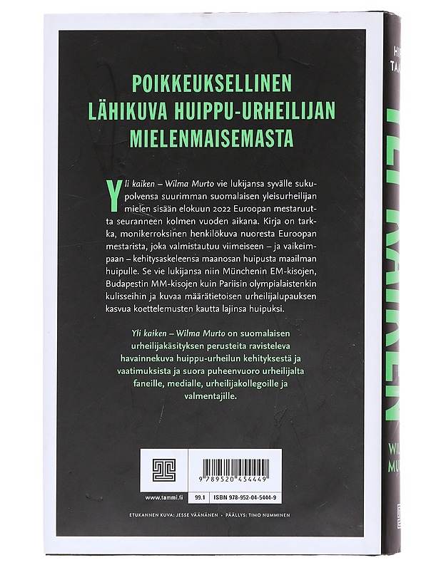Yli kaiken / Wilma Murto - Hippo Taatila - Elämäkerrat ja muistelmat - 10105597619 - 1