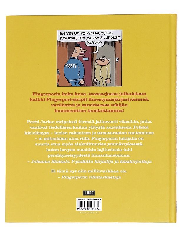 Fingerpori koko kuva 7 : Päivien kimallus - Pertti Jarla - Sarjakuvat - 10105597631 - 1