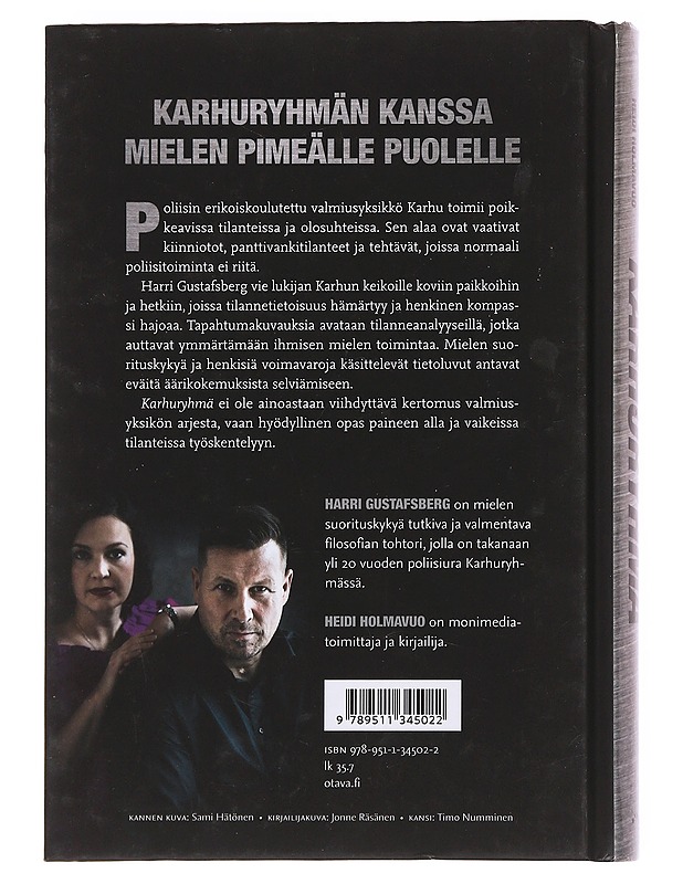 Karhuryhmä - Gustafsberg, Harri - Elämäkerrat ja muistelmat - 10105597670 - 1