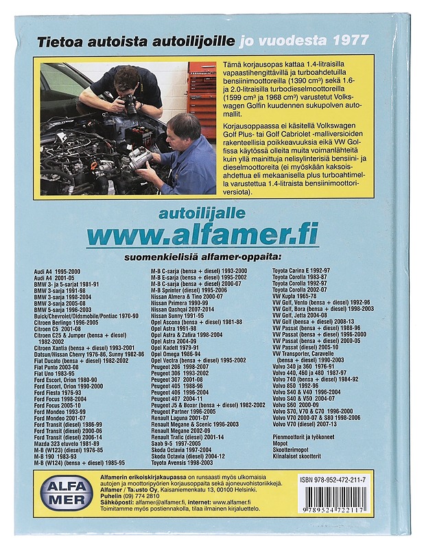 Volkswagen Golf 2008-2013 / korjausopas - Gill, Peter T. - Tietokirjat ja oppaat - 10105597667 - 1