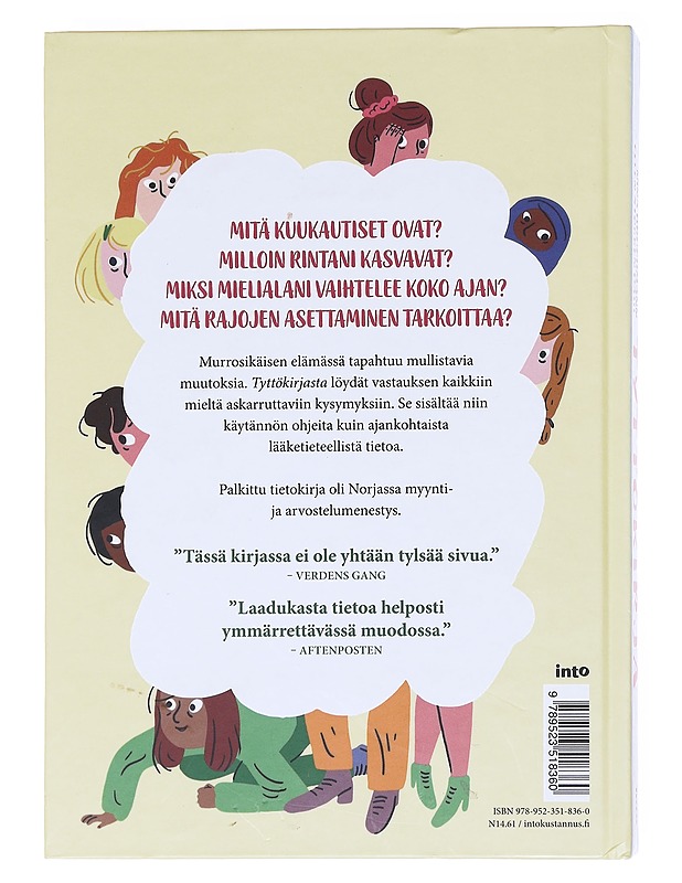 Tyttökirja : opas kehoon ja mieleen - Brochmann, Nina - Nuorten kirjat - 10105597666 - 1