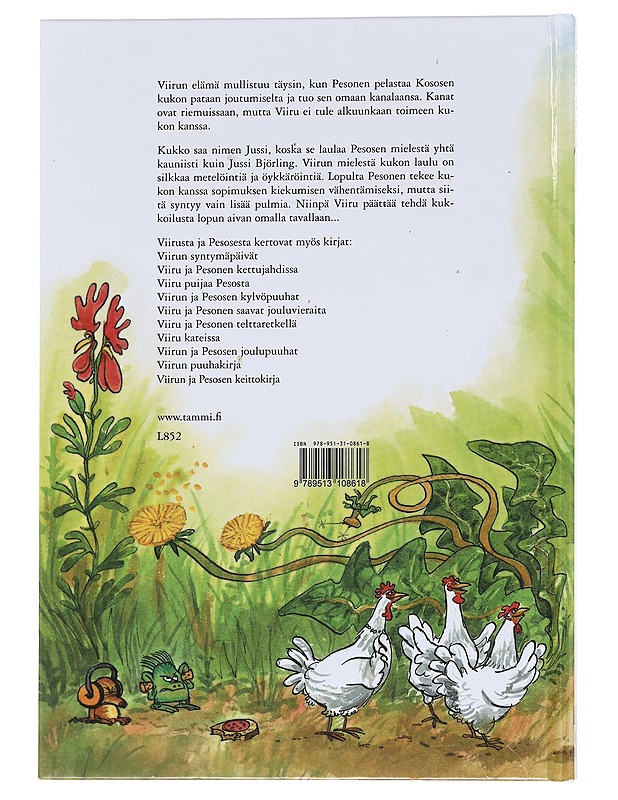 Viiru ja Kososen kukko - Nordqvist, Sven - Lastenkirjat - 10105597685 - 1