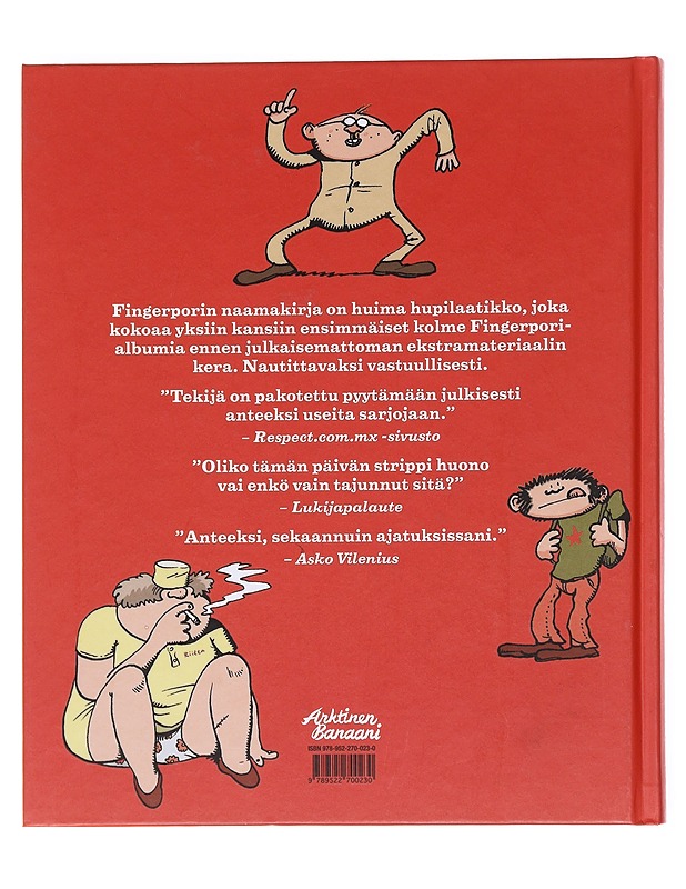 Fingerporin naamakirja - Pertti Jarla - Sarjakuvat - 10105597688 - 1
