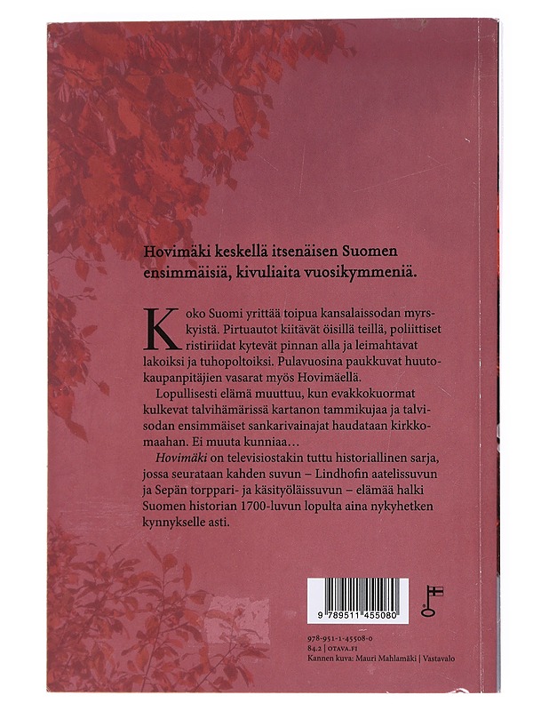 Hovimäki / 6 Ei muuta kunniaa - Mesterton, Anna-Lisa - Romaanit ja novellit - 10105597712 - 1