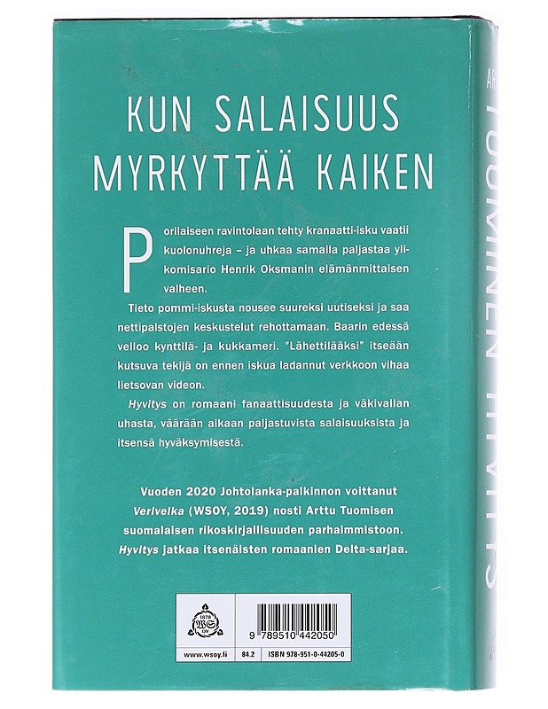 Hyvitys - Arttu Tuominen - Jännitys ja dekkarit - 10105597717 - 1