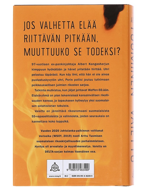 Vaiettu - Arttu Tuominen - Jännitys ja dekkarit - 10105597730 - 1