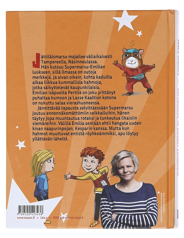 Supermarsu ja vieraat viemäristä - Noronen, Paula - Lastenkirjat - 10105597729 - 1
