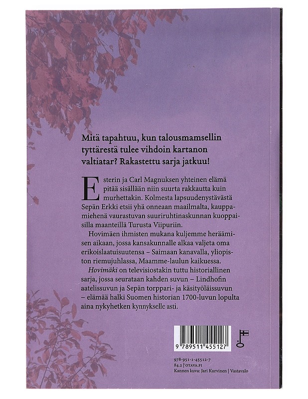 Hovimäki / 3 Heräämisen aika - Mesterton, Anna-Lisa - Romaanit ja novellit - 10105597728 - 1