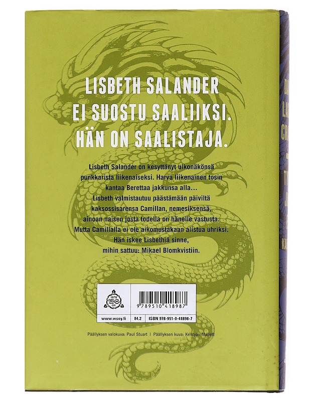 Tyttö joka eli kahdesti - Lagercrantz, David - Romaanit ja novellit - 10105597738 - 1