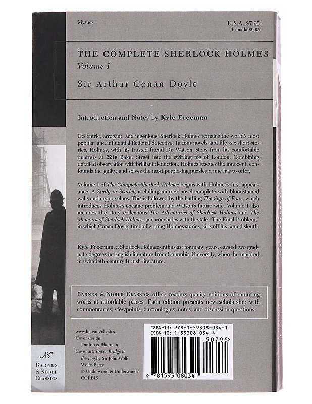 The Complete Sherlock Holmes, Volume 1. -  Sir Arthur Conan Doyle - Jännitys ja dekkarit - 10105597770 - 1
