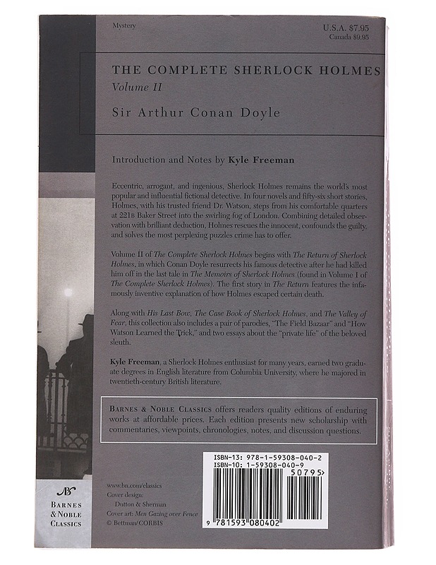 The Complete Sherlock Holmes, Volume 2. - Doyle, Sir Arthur Conan - Jännitys ja dekkarit - 10105597777 - 1