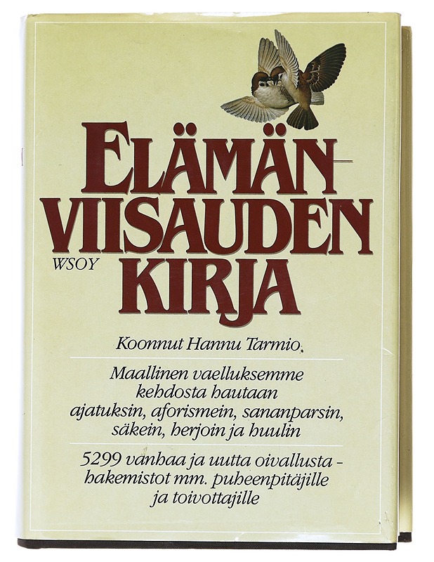 Elämänviisauden kirja - Tarmio, Hannu - Tietokirjat ja oppaat - 10105597780 - 0