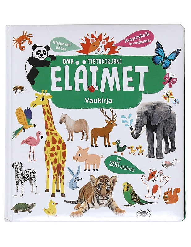 Oma tietokirjani : eläimet - Jugla, Cécile - Lastenkirjat - 10105597781 - 0