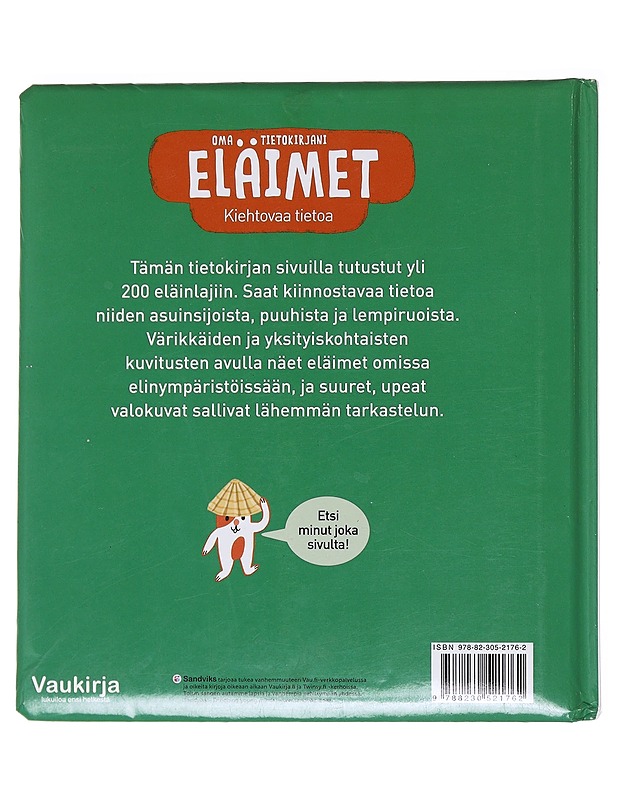 Oma tietokirjani : eläimet - Jugla, Cécile - Lastenkirjat - 10105597781 - 1