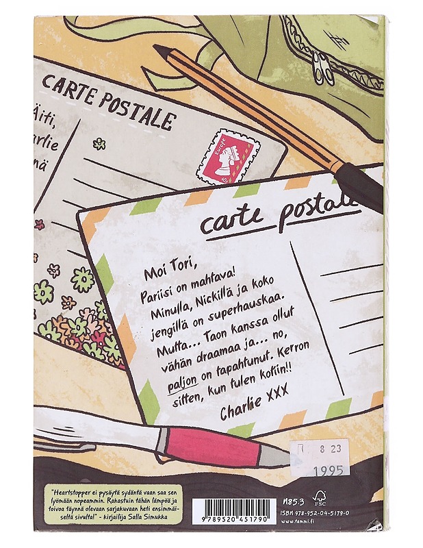 Heartstopper / Osa 3 - Oseman, Alice - Sarjakuvat - 10105597783 - 1