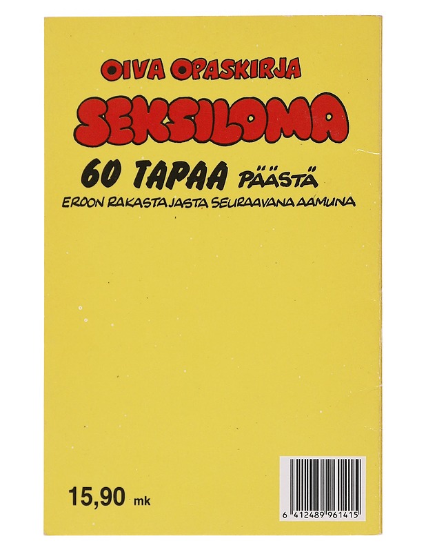 Seksiloma: Oiva opaskirja - Ib Ladamann - Harrastekirjat - 10105597811 - 1
