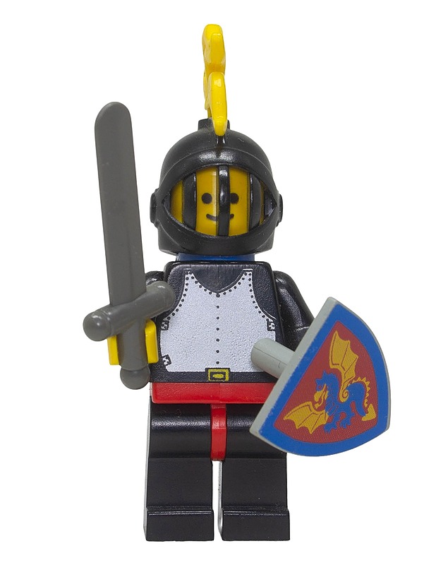 LEGO Castles Black Falcons Knight minifiguuri - Lasten figuurit - 10105597818 - 0