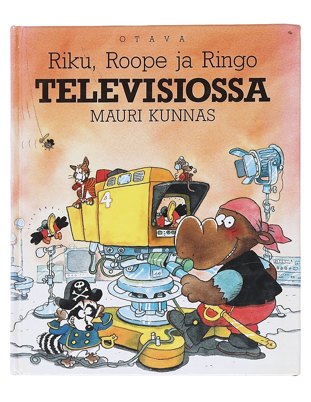 Riku, Roope ja Ringo televisiossa - Kunnas, Mauri - Lastenkirjat - 10105597832 - 0