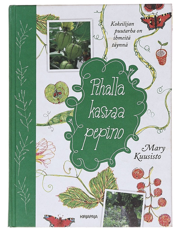 Pihalla kasvaa pepino / kokeilijan puutarha on ihmeitä täynnä - Mary Kuusisto - Ruokakirjat - 10105597898 - 0