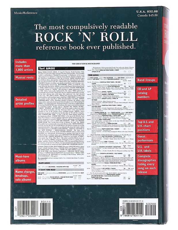 The Great Rock Discography - trong, Martin C. - Musiikki- ja elokuvakirjat - 10105597905 - 1